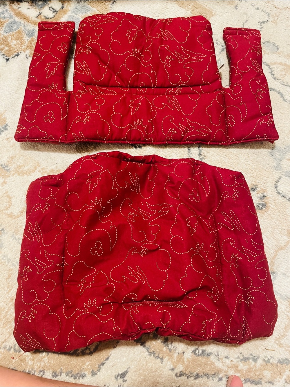 Stokke Tripp Trapp cushion set NWOT